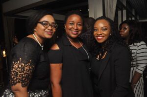 Chichi Nwoko (NABFEME), Pris (Ebonylife TV) and a guest
