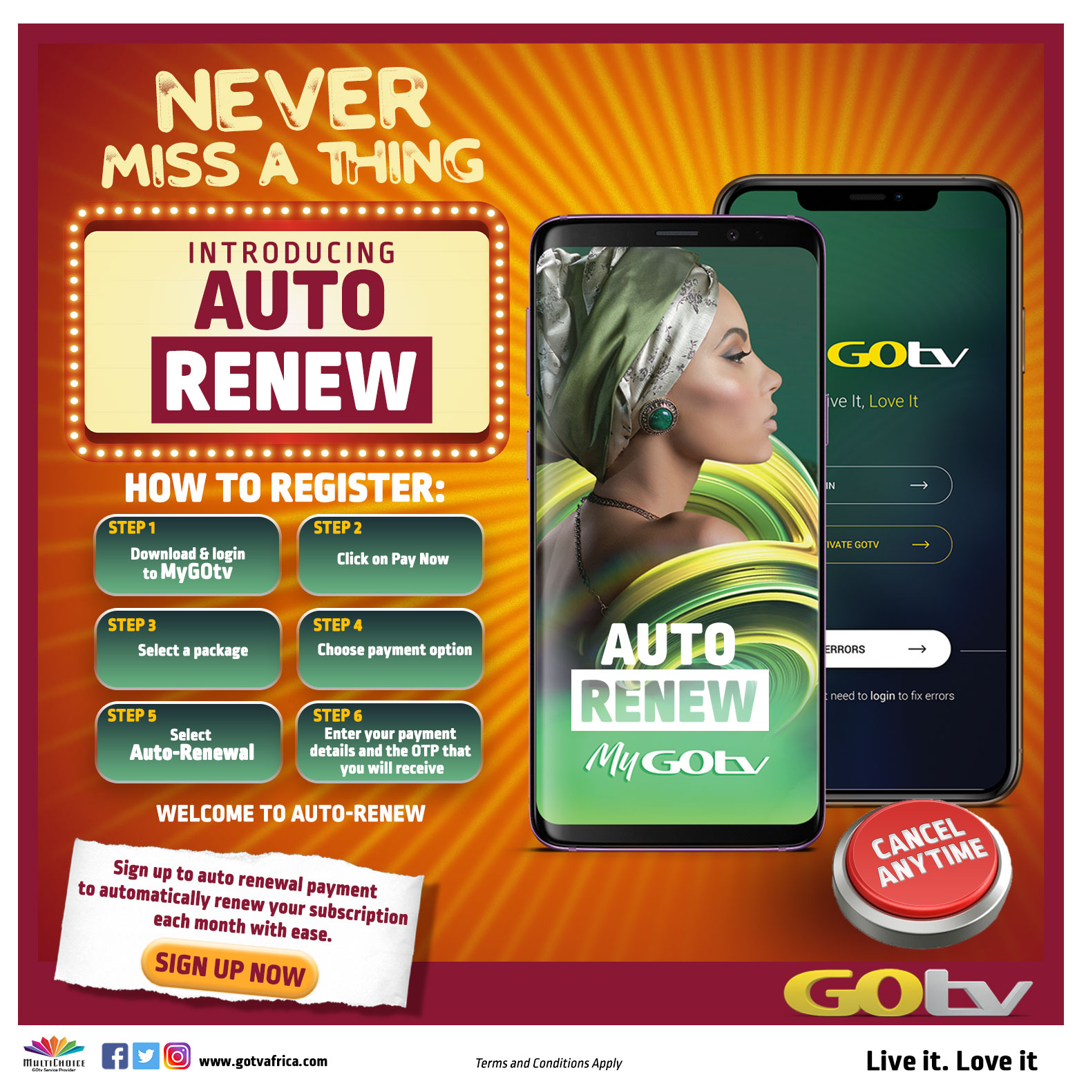 MultiChoice Now Offers Auto-Renewal On Subscriptions To DStv & GOtv ...